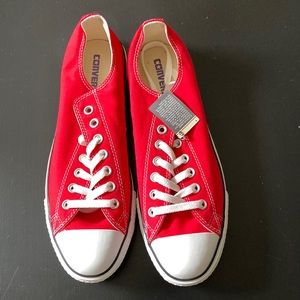 Authentic Converse All Stars in Red 91/2